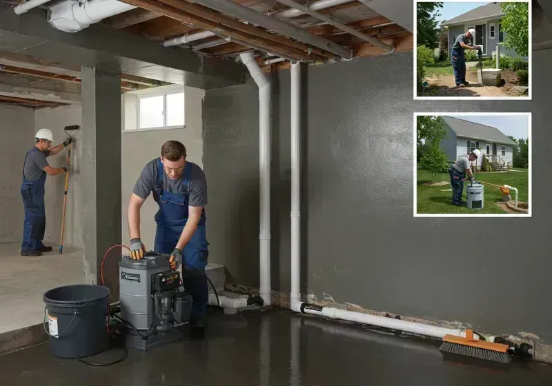 Basement Waterproofing and Flood Prevention process in Calumet City, IL